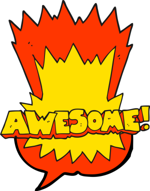 Bir insan tarafından çizilmiş muhteşem serbest konuşma balonu karikatürü.