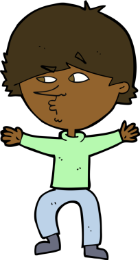 bir insan tarafından çizilmiş şüpheli bir adam.