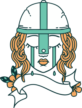 Retro Dövme Tarzı İnsan Dövüşçüsü Bir insan tarafından çizildi