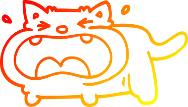 Bir insan tarafından çizilmiş, ağlayan bir karikatür çizimi.