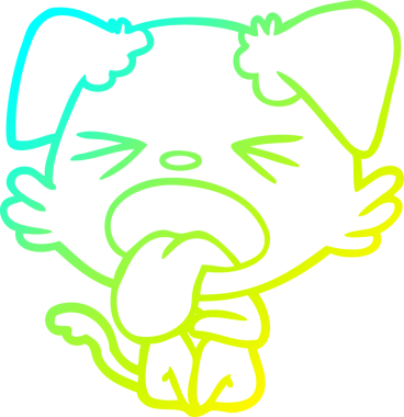 Bir insan tarafından çizilmiş iğrenç bir çizgi film çizimi.