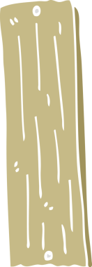 Bir insan tarafından çizilmiş düz renk çizim karikatürü