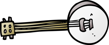 bir insan tarafından çizilmiş karikatür bançosu.