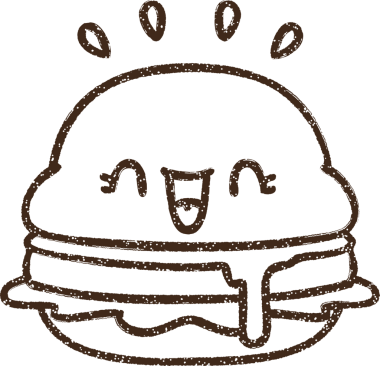 Bir insan tarafından çizilen Mutlu Burger Kömürü