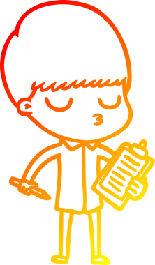 İnsan tarafından çizilmiş bir çizgi film karakteri çizimi.