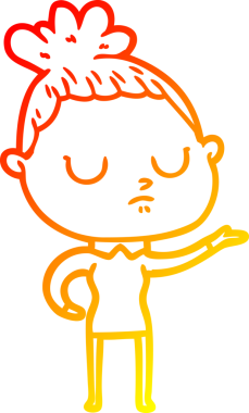 Bir insan tarafından çizilmiş, karikatür çizimi.