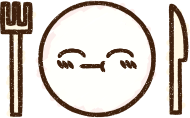 Bir insan tarafından çizilmiş Akşam Yemeği Tebeşiri