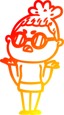 Bir insan tarafından çizilmiş kızgın bir karikatür çizimi.