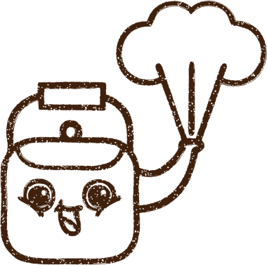 Buharlı Çaydanlık Kömürü Bir insan tarafından çizildi