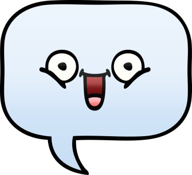 Bir insan tarafından çizilen konuşma baloncuğunun gölgeli çizimi