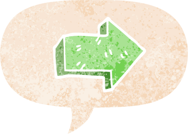 bir insan tarafından çizilmiş grunge ile konuşma balonu ile çizgi film sıkıntılı retro desen