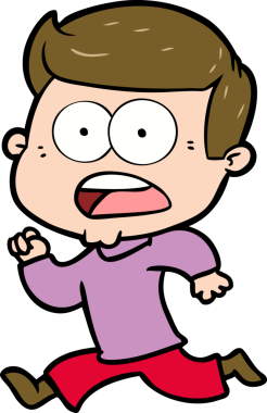 Bir insan tarafından çizilmiş bir karikatür.