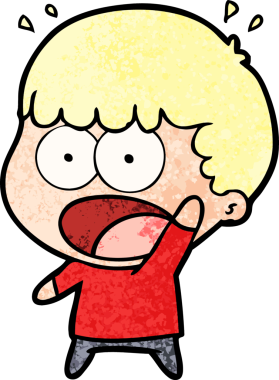 Bir insan tarafından çizilmiş bir karikatür.