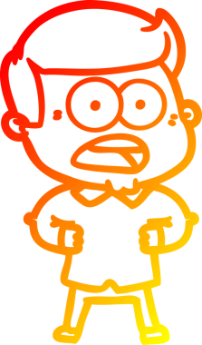 İnsan tarafından çizilmiş bir çizgi film karakteri.