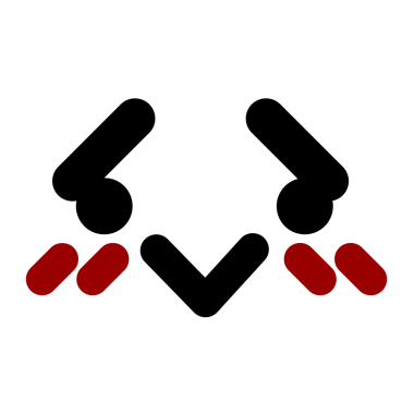 bir insan tarafından çizilmiş utangaç kuş yüzü simgesi