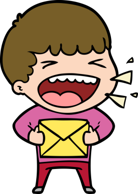 Bir insan tarafından çizilmiş gülen adam.