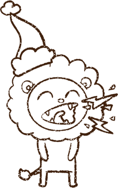 Bir insan tarafından çizilen Şenlikli Aslan Kömürü