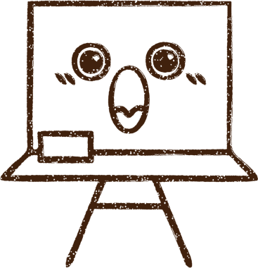 Bir insan tarafından çizilen Whiteboard Kömür Çizimi