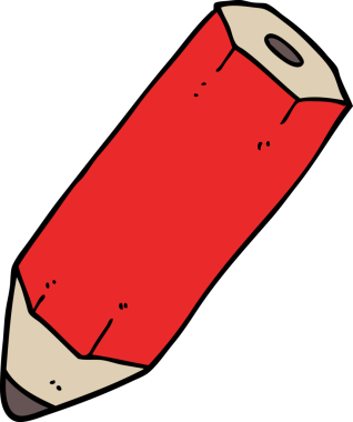 bir insan tarafından çizilmiş karikatür kalem