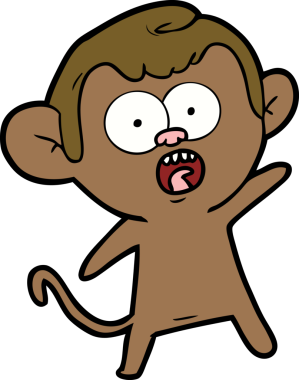 Bir insan tarafından çizilmiş bir karikatür.