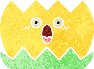 Bir insan tarafından çizilmiş bir nilüfer çiçeğinin retro çizim tarzı karikatürü