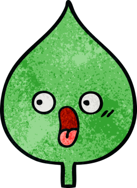 Bir insan tarafından çizilmiş dışavurumsal yaprağın grunge deseni.