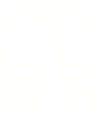 Bir insan tarafından çizilen mıknatıs tebeşiri