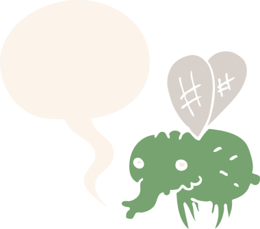 bir insan tarafından çizilmiş, konuşma baloncuğu olan karikatür uçuşu