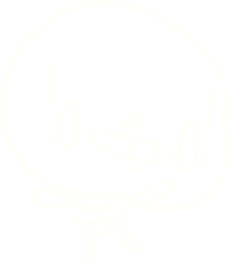 Bir insan tarafından çizilmiş şirin iskelet tebeşiri.