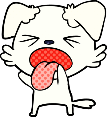 Bir insan tarafından çizilmiş iğrenç bir çizgi film.