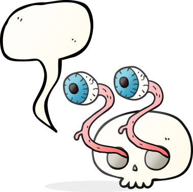 brüt freehand çizilmiş konuşma balonu, bir insan tarafından çizilmiş göz küreleri.