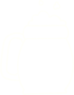 Bir insan tarafından çizilen Ale Pint Tebeşir Çizimi