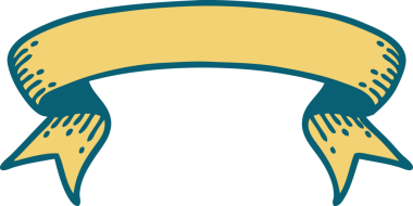 Bir insan tarafından çizilmiş bir pankartın ikonik dövme şekli