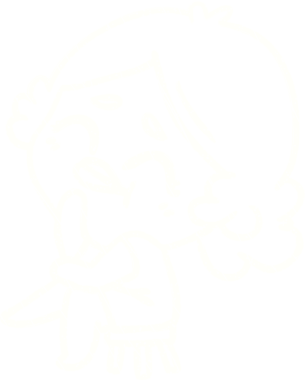 Bir insan tarafından çizilen Oturan Tebeşir