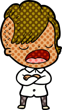 Bir insan tarafından çizilmiş havalı hippi kız çizgi filmi.