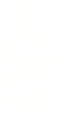 Ağlayan Domuz Tebeşiri Bir insan tarafından çizilmiş