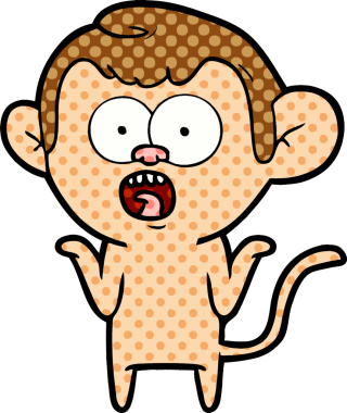 Bir insan tarafından çizilmiş bir karikatür.