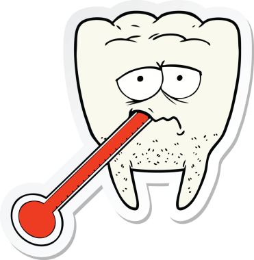 Bir insan tarafından çizilmiş sağlıksız bir dişin çıkartması.