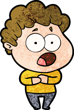 Bir insan tarafından çizilmiş bir karikatür.