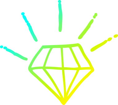 Bir insan tarafından çizilmiş bir karikatür dövmesi çizimi.