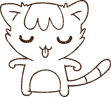 Bir insan tarafından çizilen Kedi Kömürü