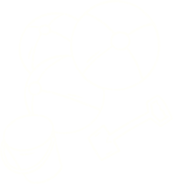 Bir insan tarafından çizilen Sahil Şeyleri Tebeşiri