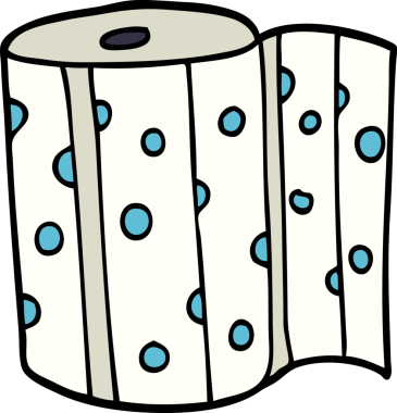 Bir insan tarafından çizilmiş çizgi film karalamaları.