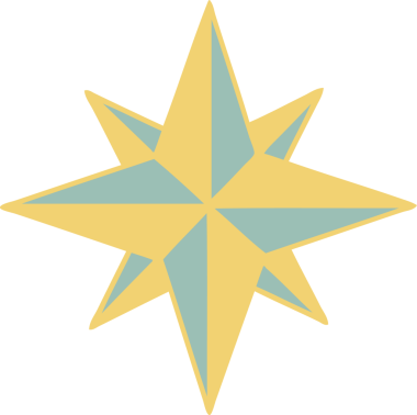 Bir insan tarafından çizilmiş bir yıldızın ikonik dövme şekli