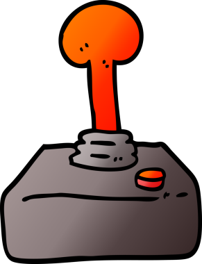 Bir insan tarafından çizilmiş vektör gradyan çizim çizimi.