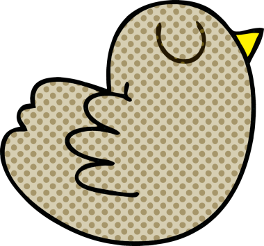 Bir insan tarafından çizilmiş çizgi roman tarzı tuhaf bir karikatür.