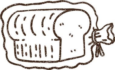 Bir insan tarafından çizilmiş Paketli Ekmek Kömürü Çizimi