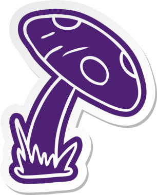 Bir insan tarafından çizilmiş bir kurbağa dışkısının karikatür etiketi.