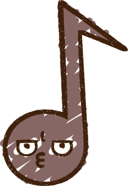 Müzikal Not Tebeşiri Bir insan tarafından çizilmiş