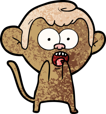 Bir insan tarafından çizilmiş bir karikatür.